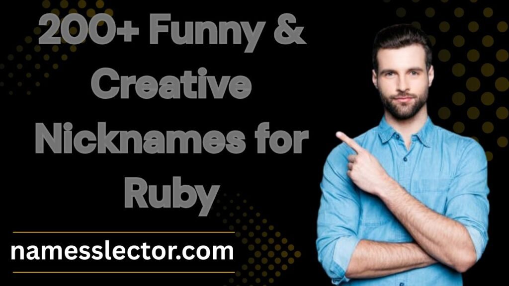 Nicknames for Ruby
