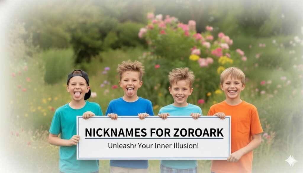 Nicknames for Zoroark