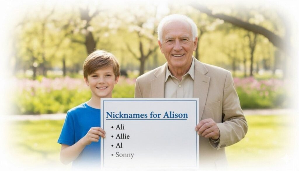 Nicknames for Alison