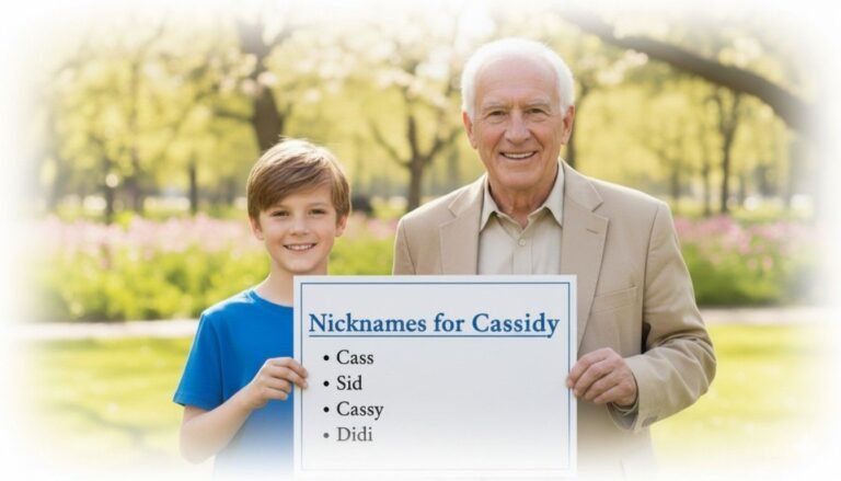 Nicknames for Cassidy
