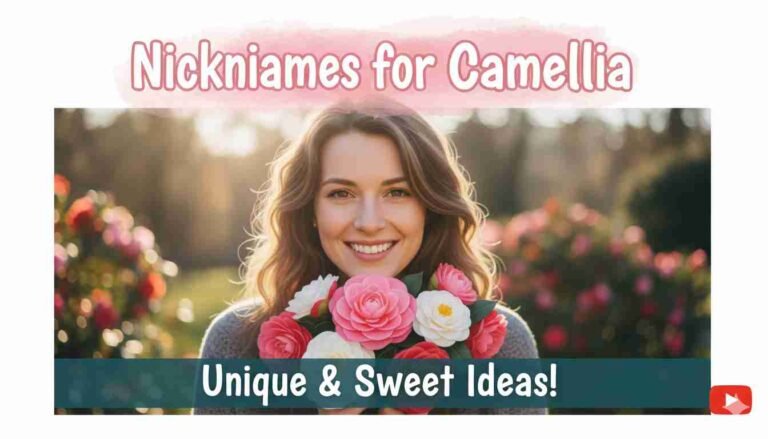 Nicknames for Camellia