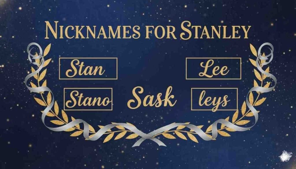 Nicknames for Stanley