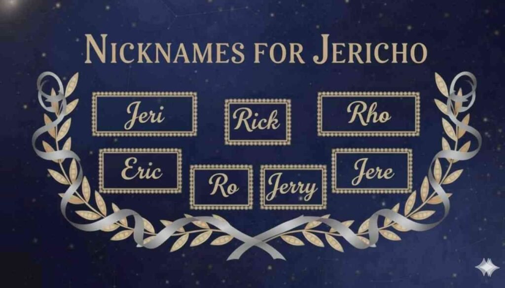 Nicknames for Jericho
