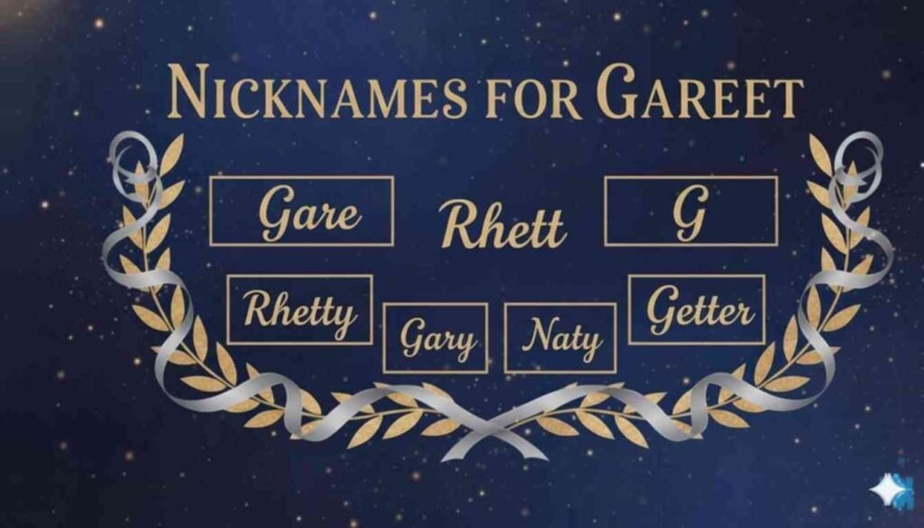 Nicknames for Garrett