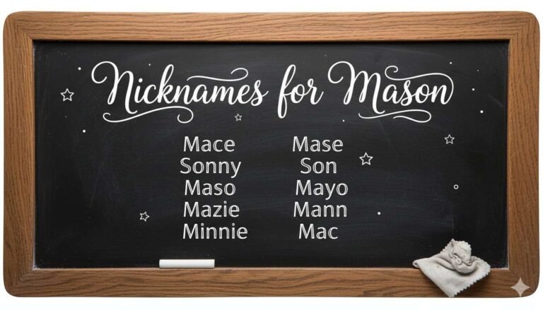 Nicknames for Mason