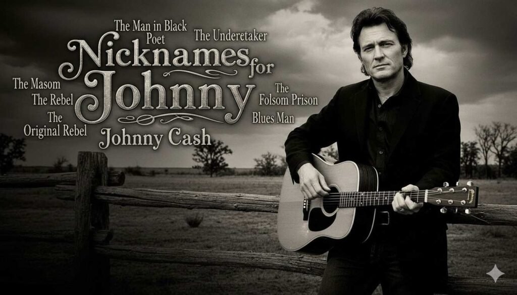 Nicknames for Johnny Cash