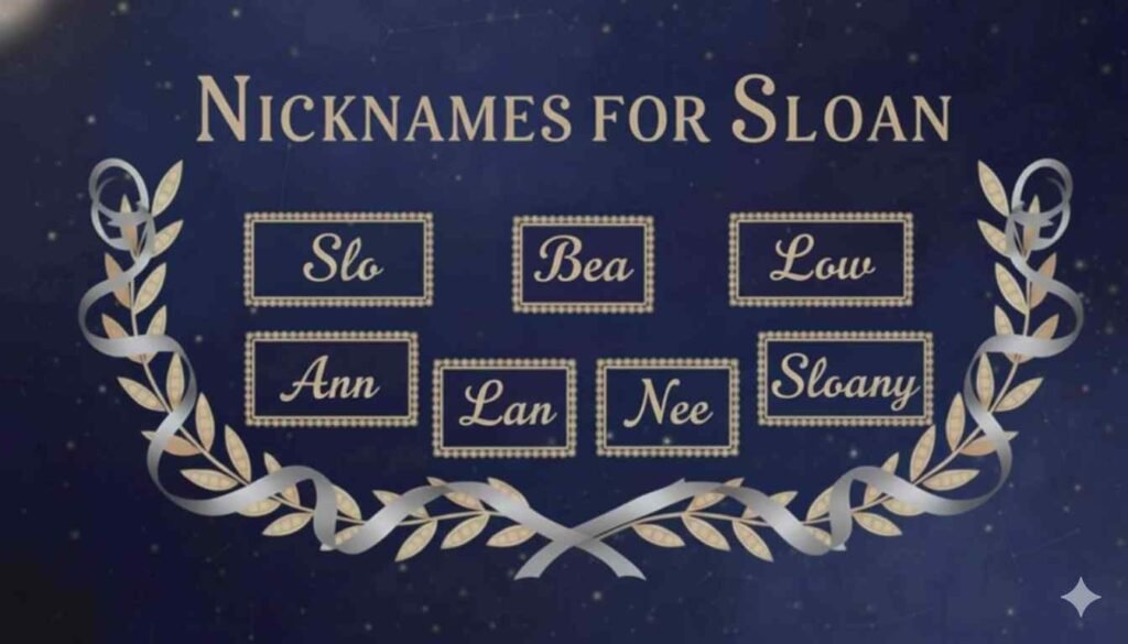 Nicknames for Sloan