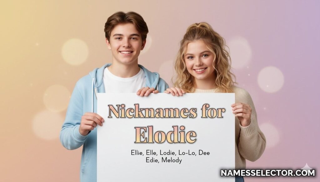 Nicknames for Elodie