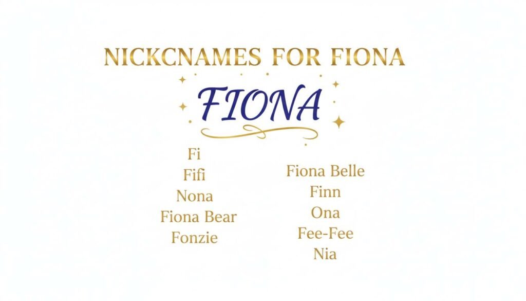 Nicknames for Fiona