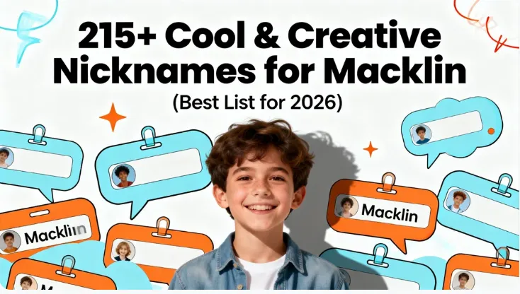 215+ Cool & Creative Nicknames for Macklin (Best List for 2026)