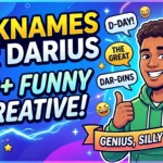 Nicknames for Darius 200+ Funny & Creative