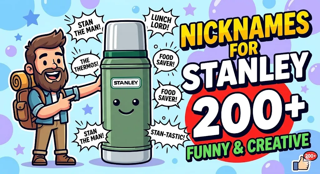 Nicknames for Stanley 200+ Funny & Creative