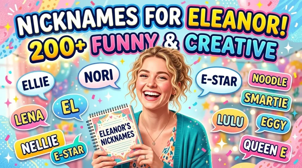 Nicknames for Eleanor 200+ Funny & Creative