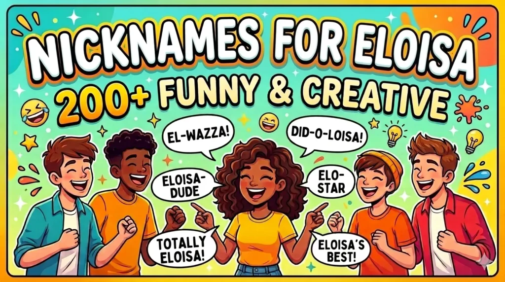 Nicknames for Eloisa 200+ Funny & Creative