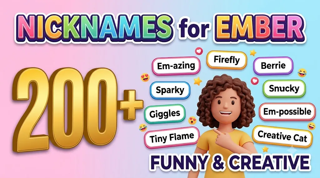 Nicknames for Ember 200+ Funny & Creative