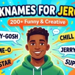 Nicknames for Jerome 200+ Funny & Creative