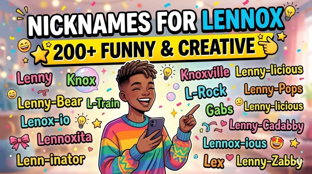 Nicknames for Lennox 200+ Funny & Creative