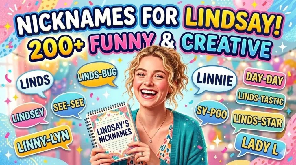 Nicknames for Lindsay 200+ Funny & Creative