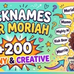 Nicknames for Moriah 200+ Funny & Creative