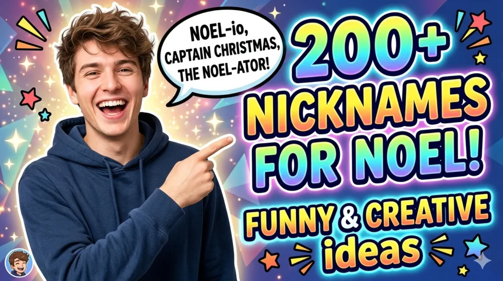 Nicknames for Noel 200+ Funny & Creative