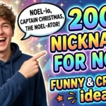Nicknames for Noel 200+ Funny & Creative
