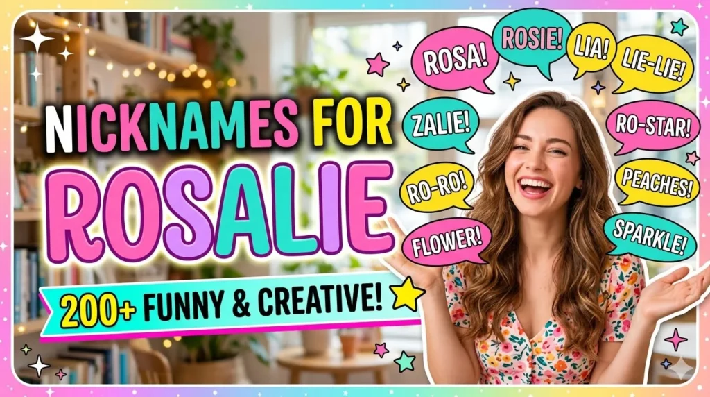 Nicknames for Rosalie 200+ Funny & Creative