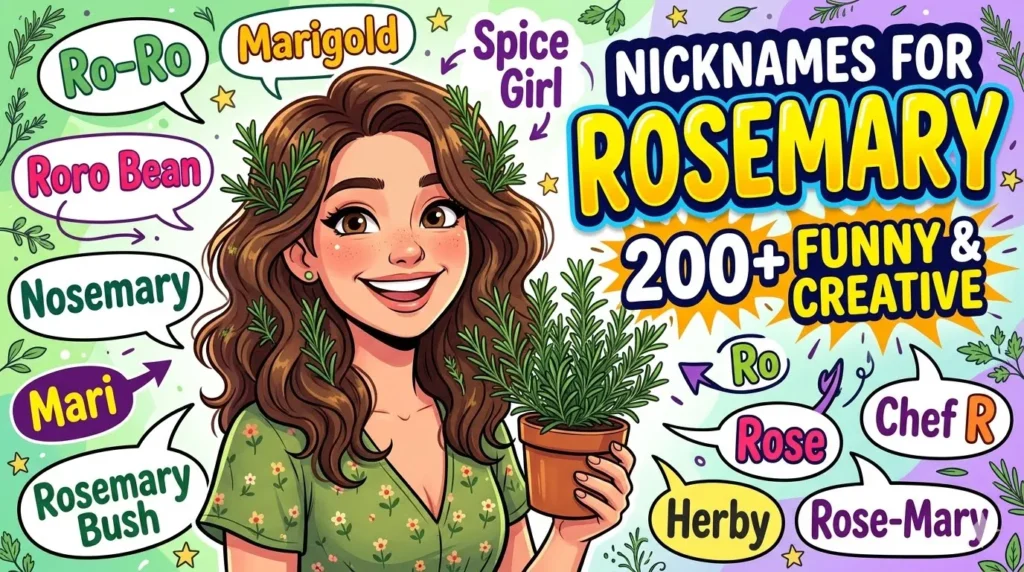 Nicknames for Rosemary 200+ Funny & Creative