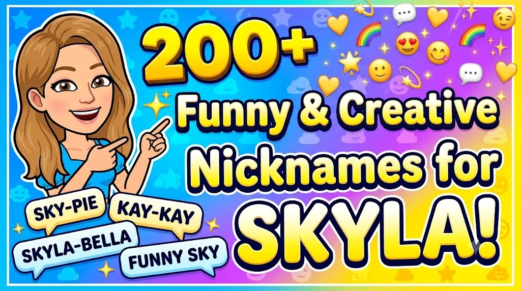 Nicknames for Skyla 200+ Funny & Creative