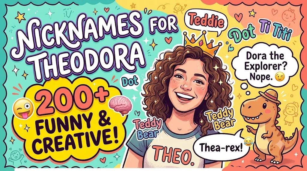 Nicknames for Theodora 200+ Funny & Creative