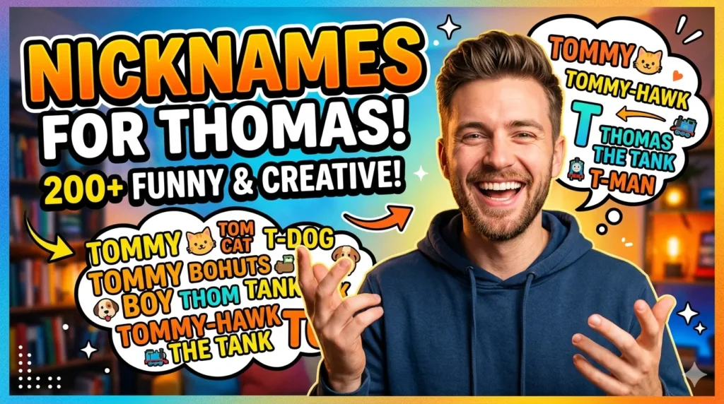 Nicknames for Thomas 200+ Funny & Creative